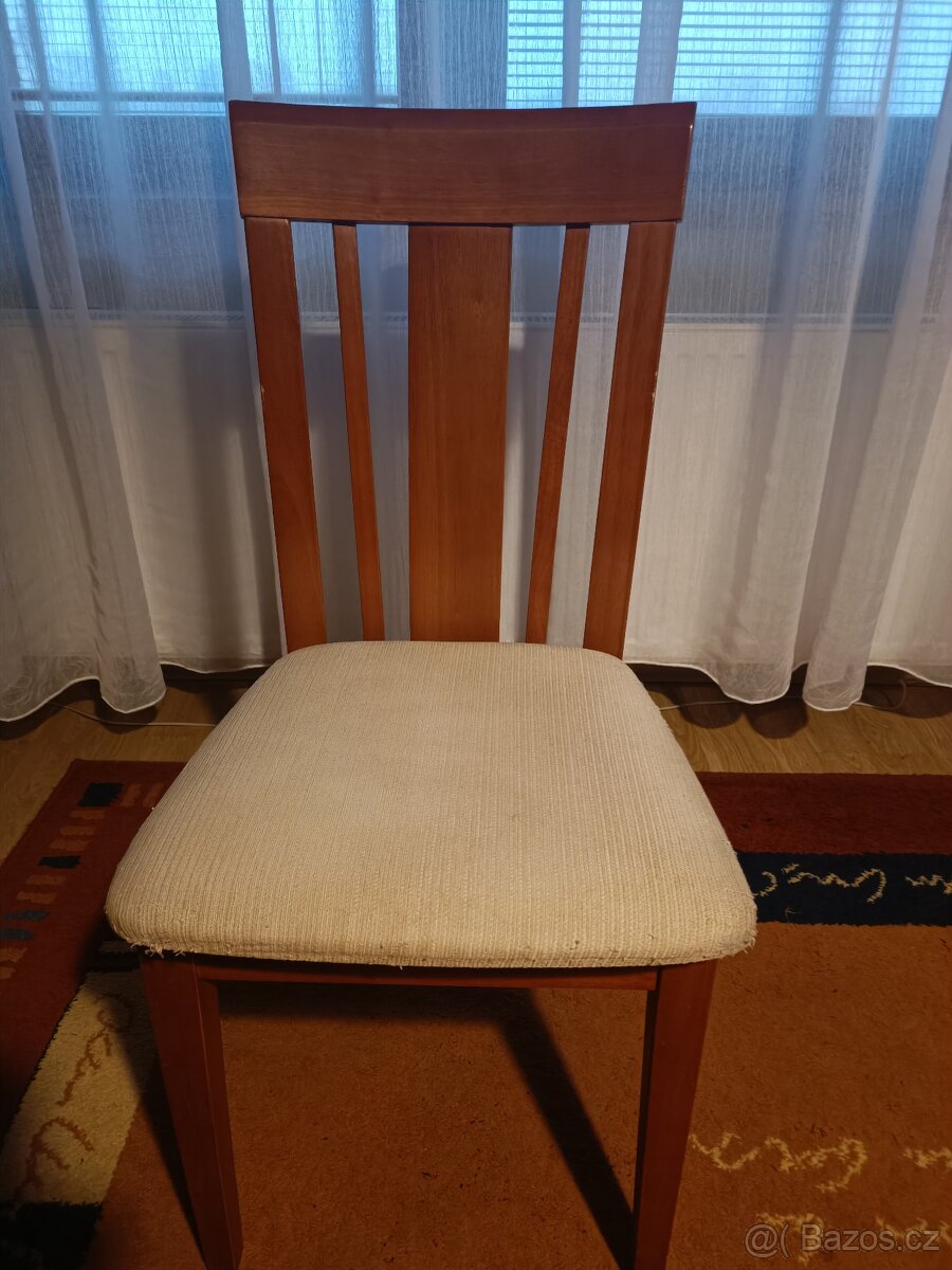 4 ks kuchyňské židle - 3