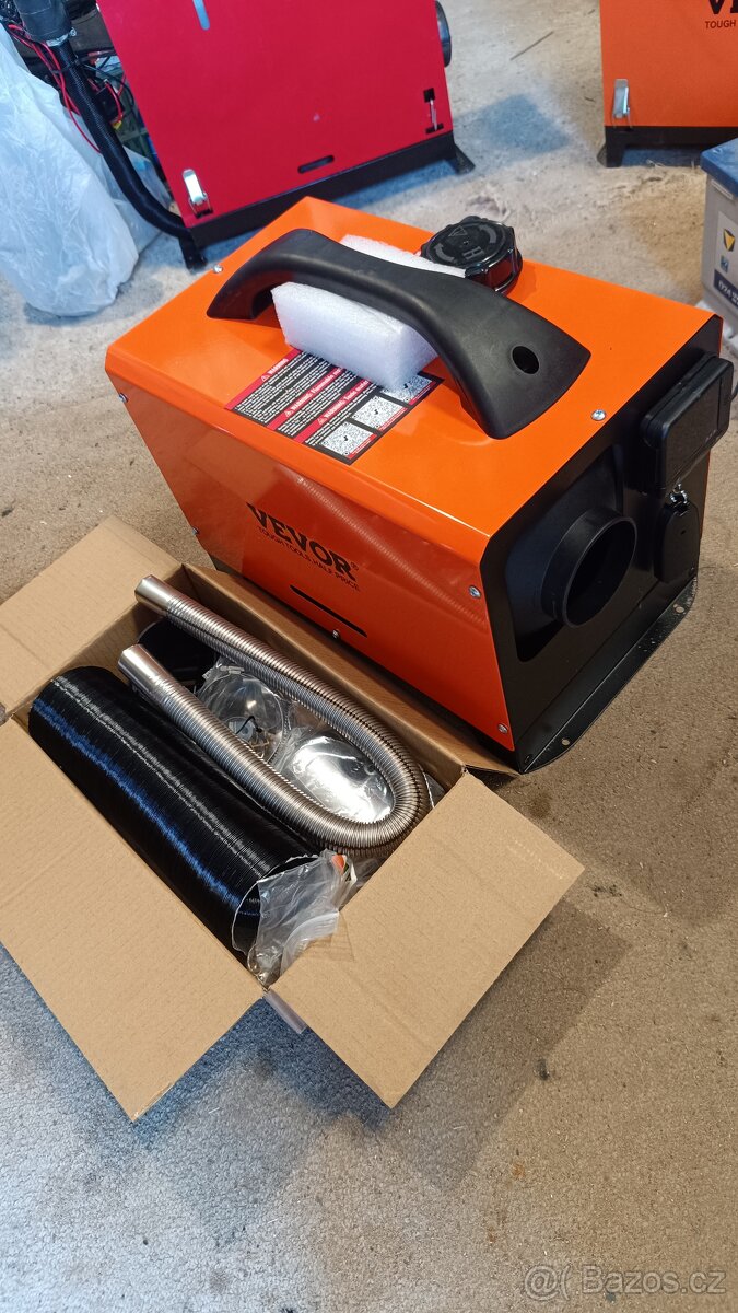 Vevor nezávisle naftové topení bufík 8kw 12v nové - 3