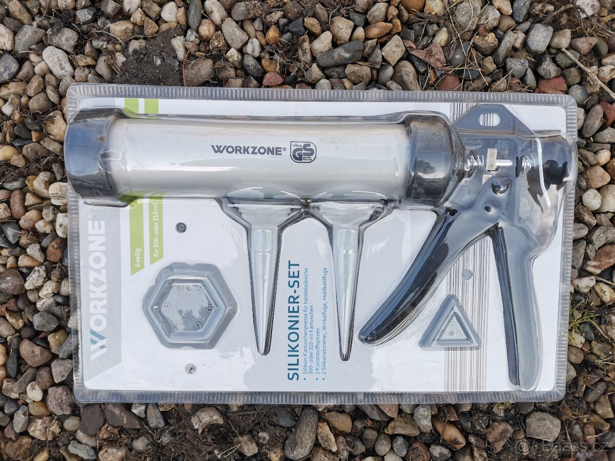 Příruční pistole na silikon a tmely+stěrky - 3