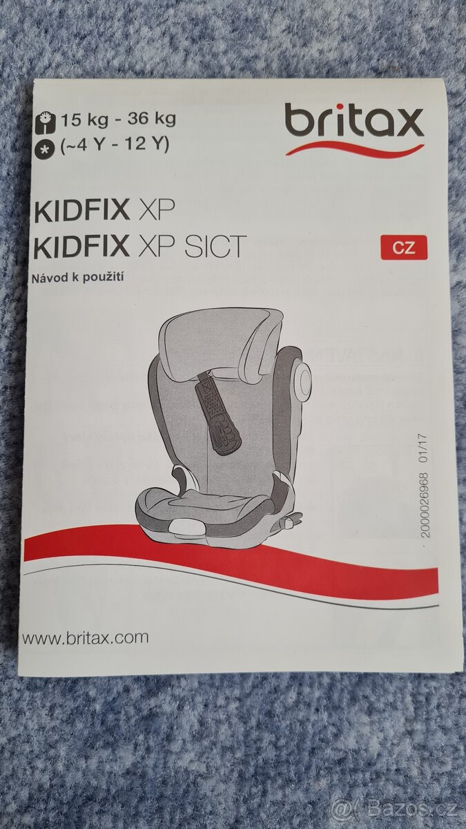 Britax Römer kidfix XP SICT - jako nová - 3