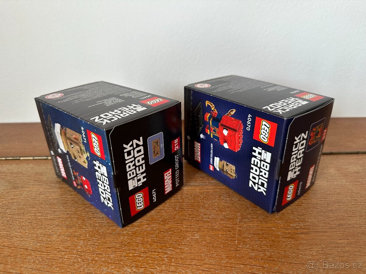 LEGO® Brickheadz 40670 Iron Spider-Man + 40671 Groot v květi - 3