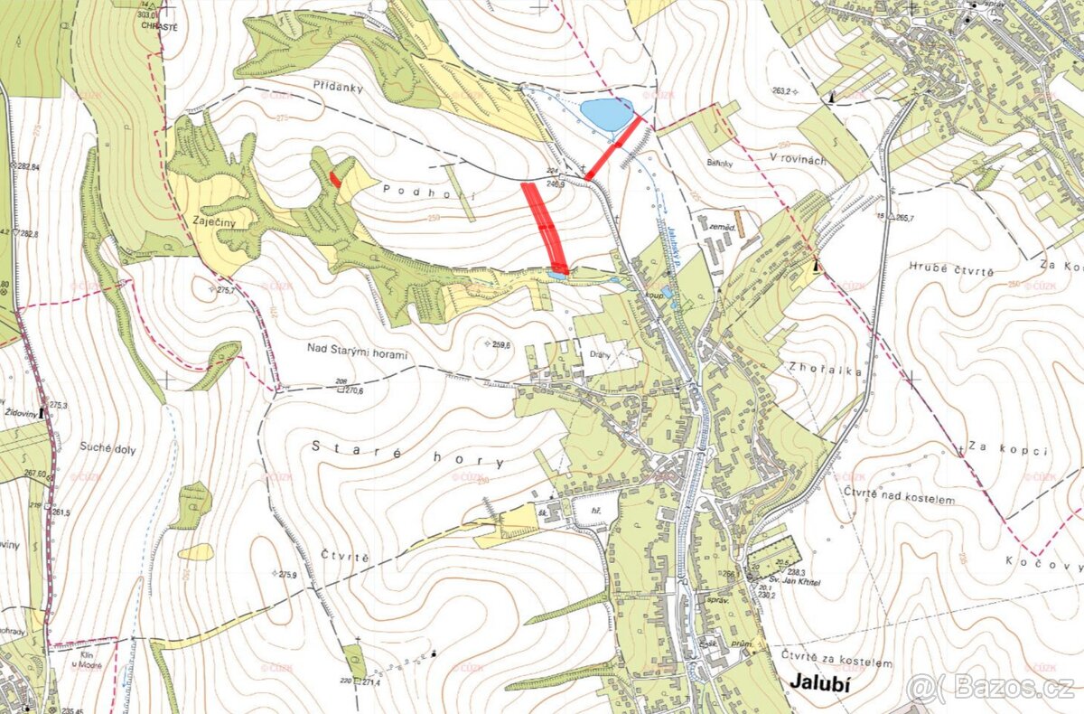 Zemědělská půda, prodej, Jalubí, Uherské Hradiště - 3