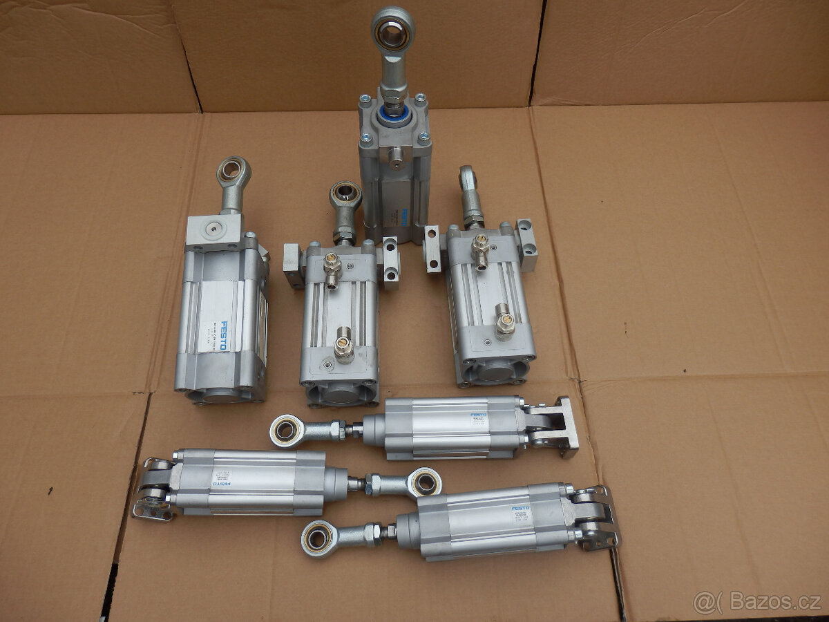 Pneumatický válec dvoučinný. - 3