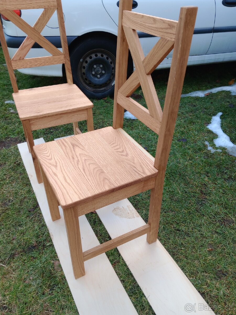 Jídelní židle dub 1 - 3