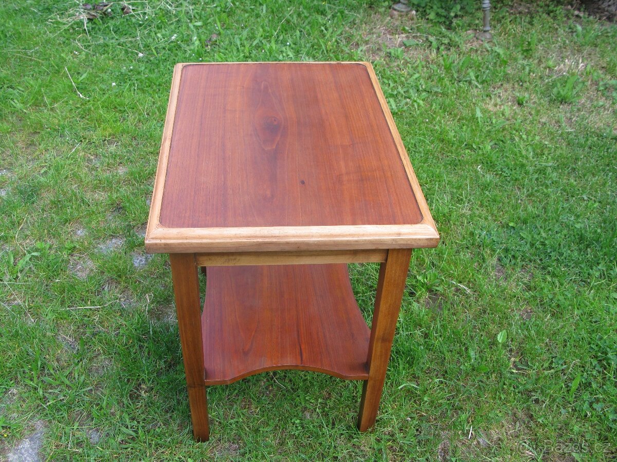 Starožitný stolek konferenční styl art deco - 3