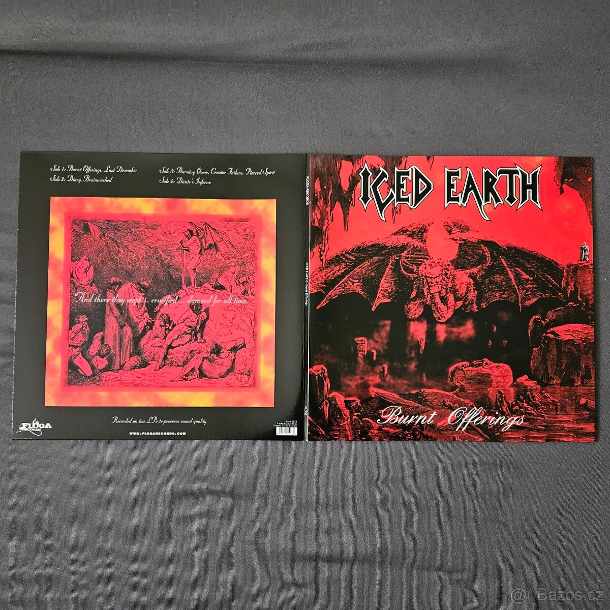 ICED EARTH - Burnt Offerings 2LP Splatter - 3