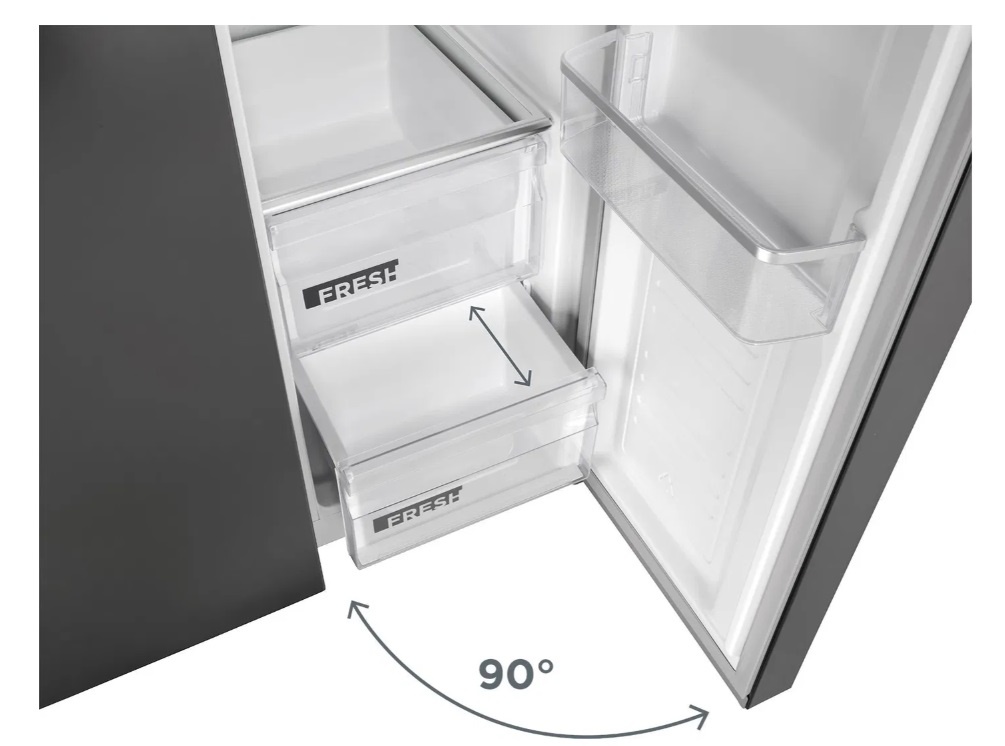 Velká Americká lednice CONCEPT LA7383ss - 3