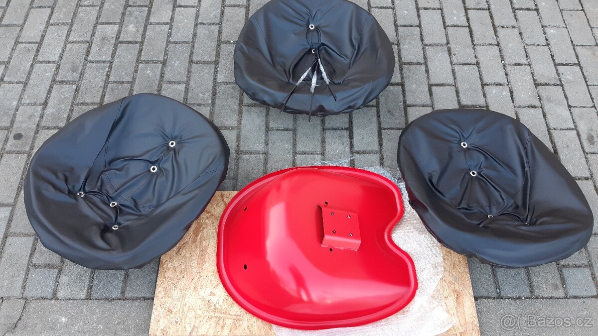 Originál SEDAČKA PLECHOVÁ, možno i potah, NOVÉ NEPOUŽITÉ - 3