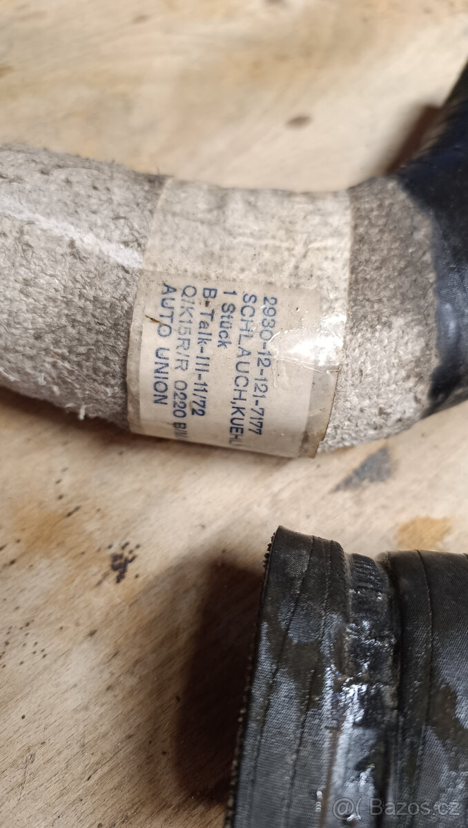 DKW Munga - edvě originální hadice -kolena - 3