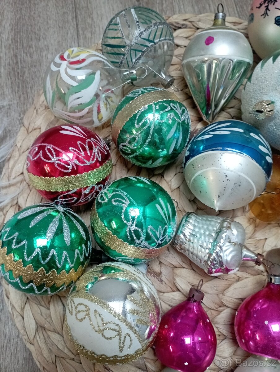 Vánoční ozdoby retro - 3