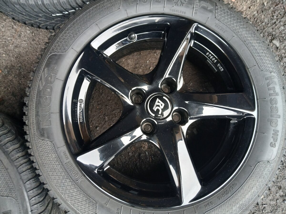 Sada ALU kol Brock 195/60R16 zimní - 3