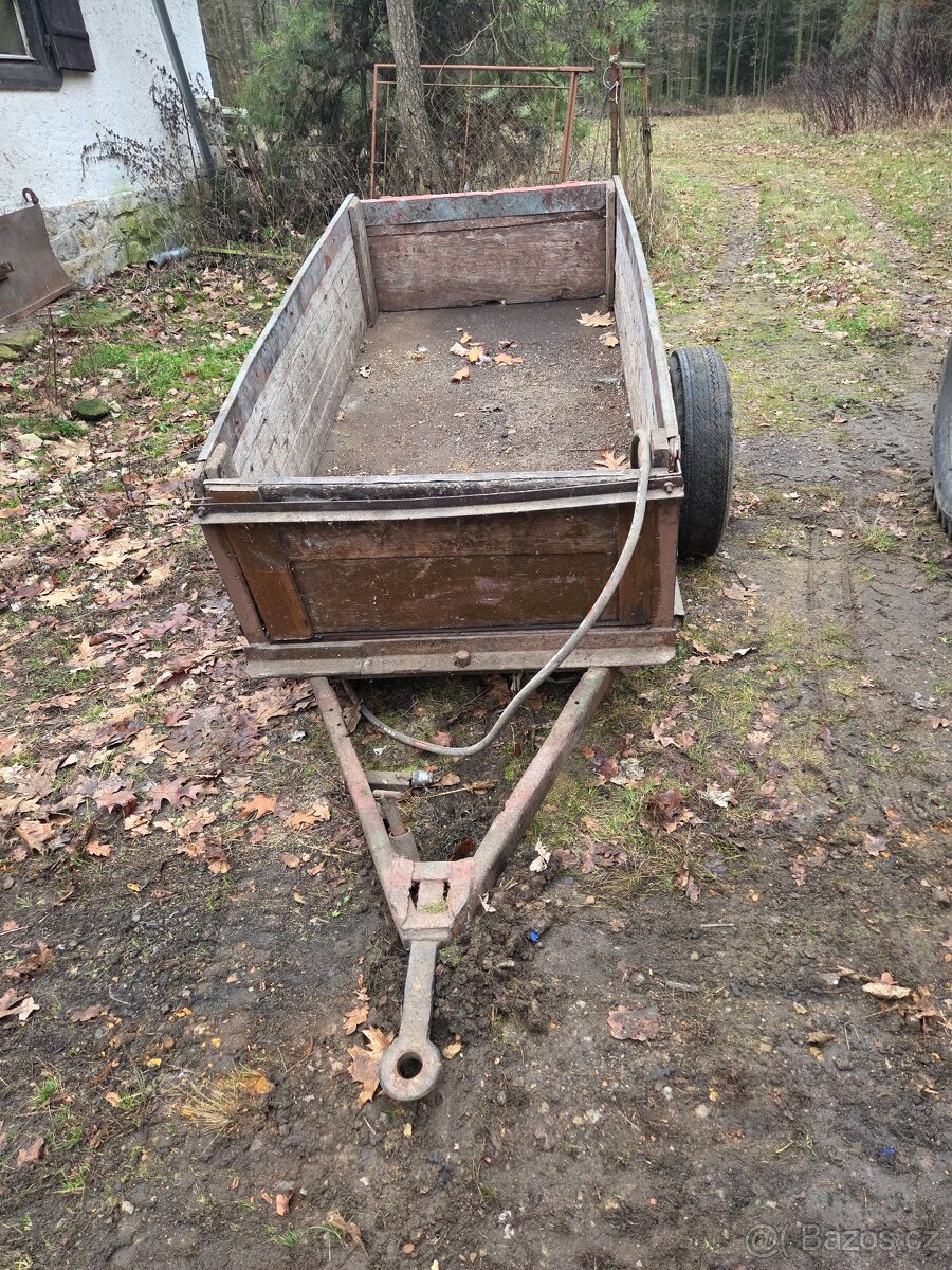 Prodám vlek za malotraktor - 3