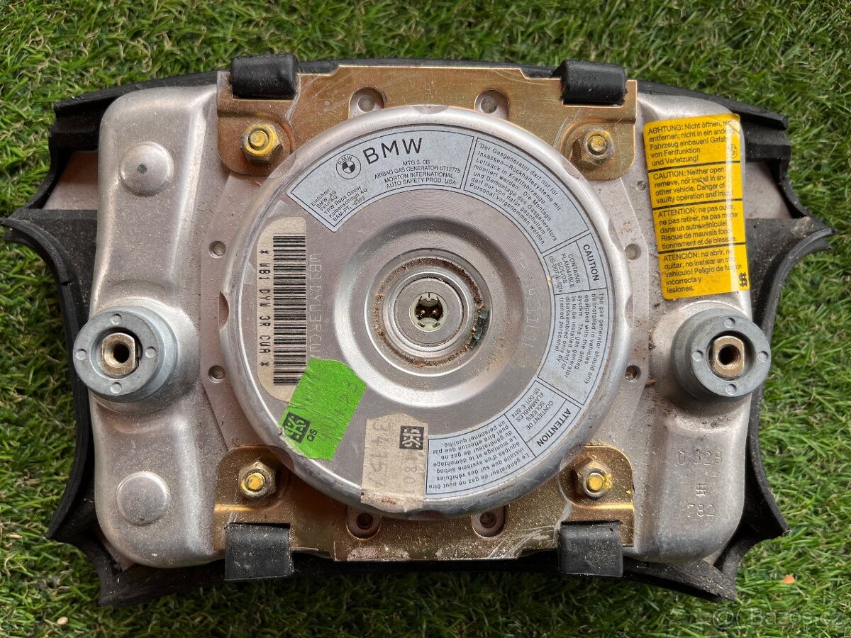 BMW e32 - Airbag řidiče+spolujezdce - 3