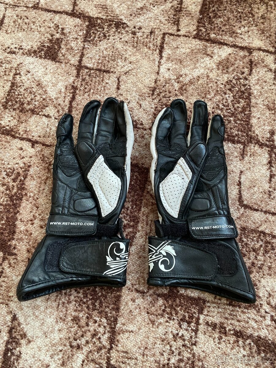 Moto kožené rukavice dámské RST (vel. S-6) - 3