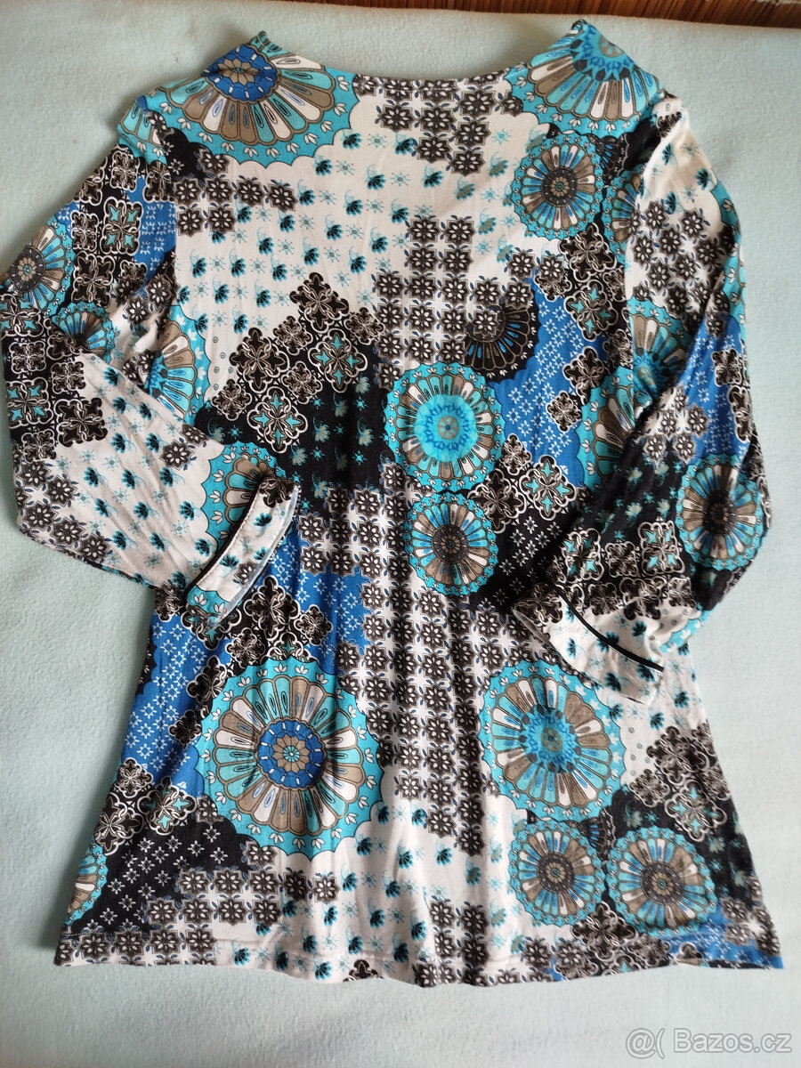 modrobílá, vzorovaná tunika, zn.Sport mode - 3