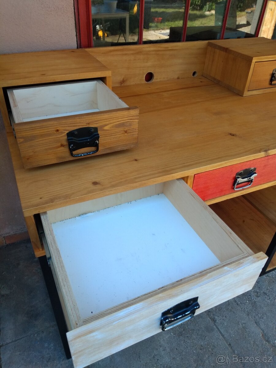 Stůl, masiv borovice - 3