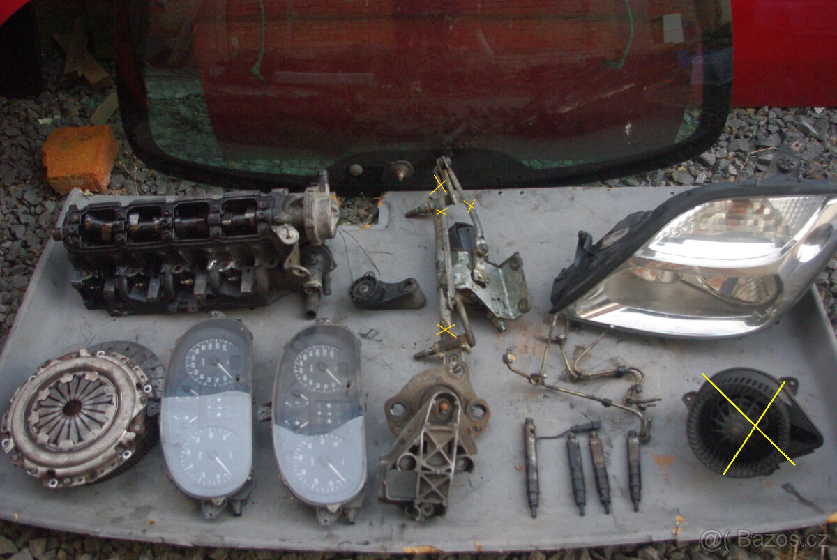 Díly Renault Scenic 1.9 - 3