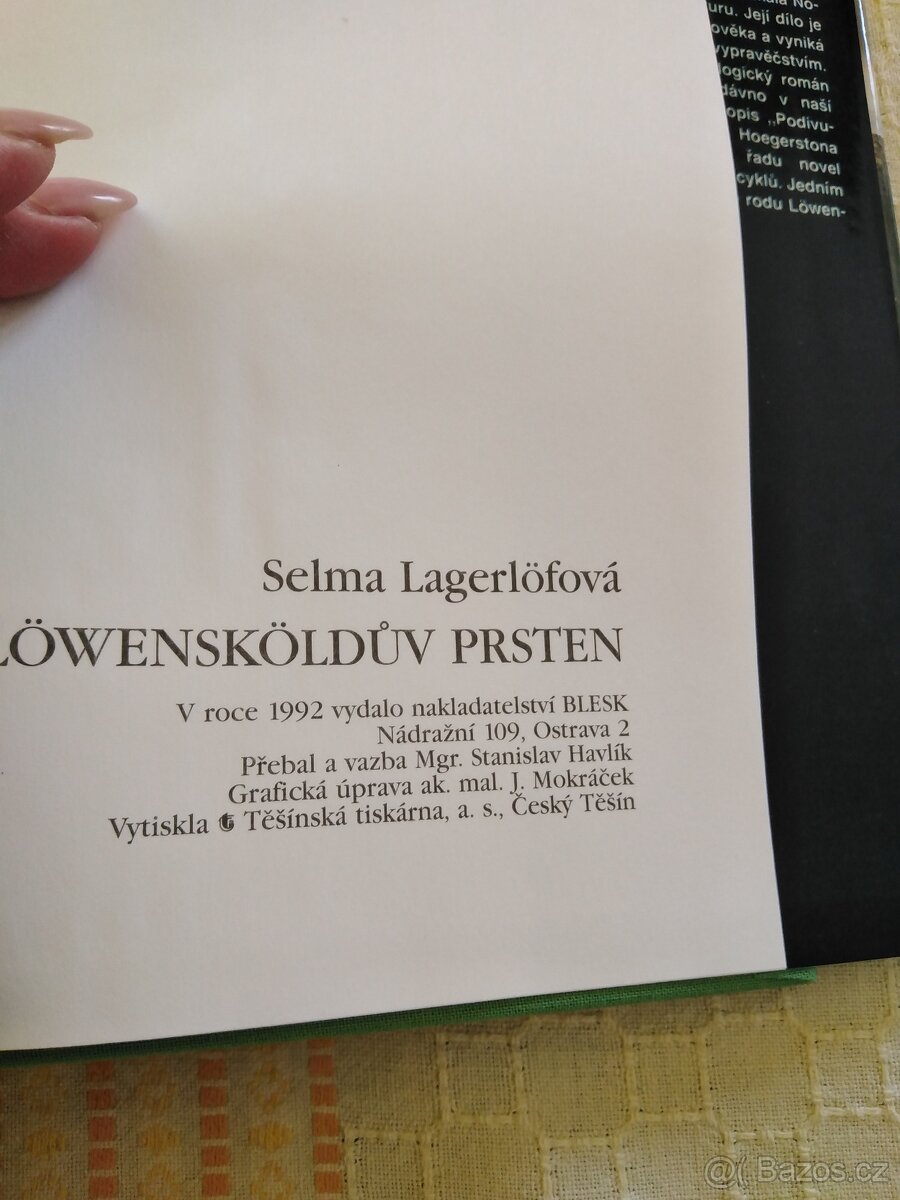 Lowenskoldův prsten -Selma Lagerlofová - 3