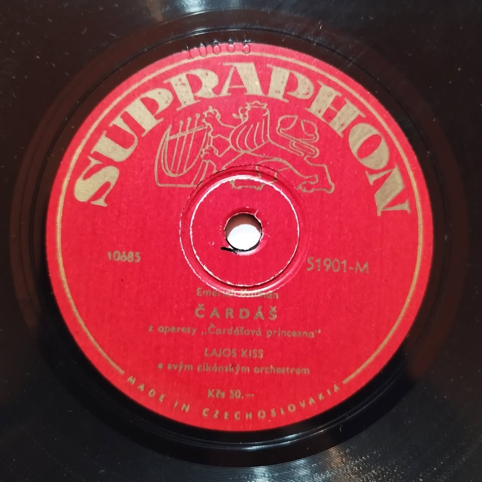 Prodým tyto 5 šelakových desek - 3