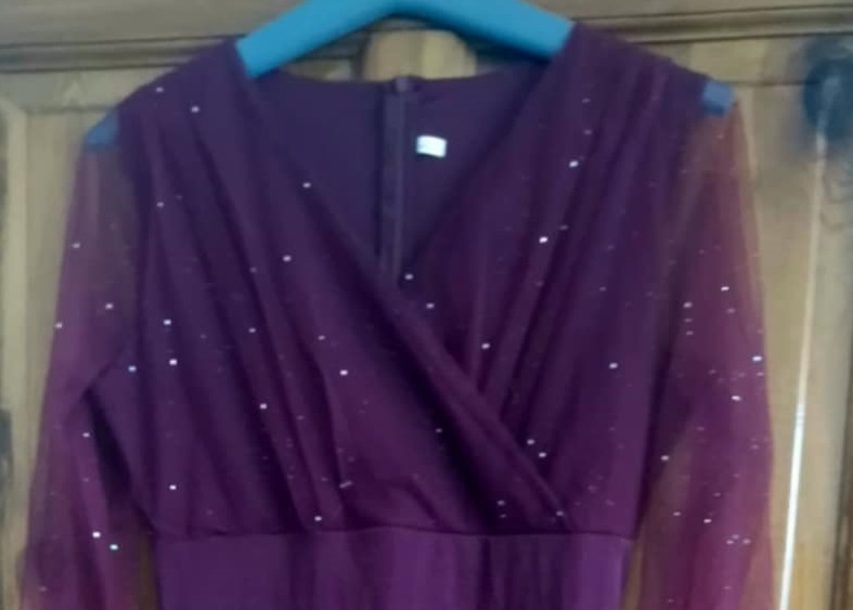 NÁDHERNÉ SPOLEČENSKÉ ŠATY, VEL. L, NOVÉ, PC 1499, - - 3