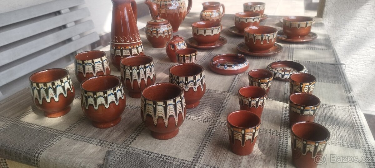 Bulharská keramická souprava - 3