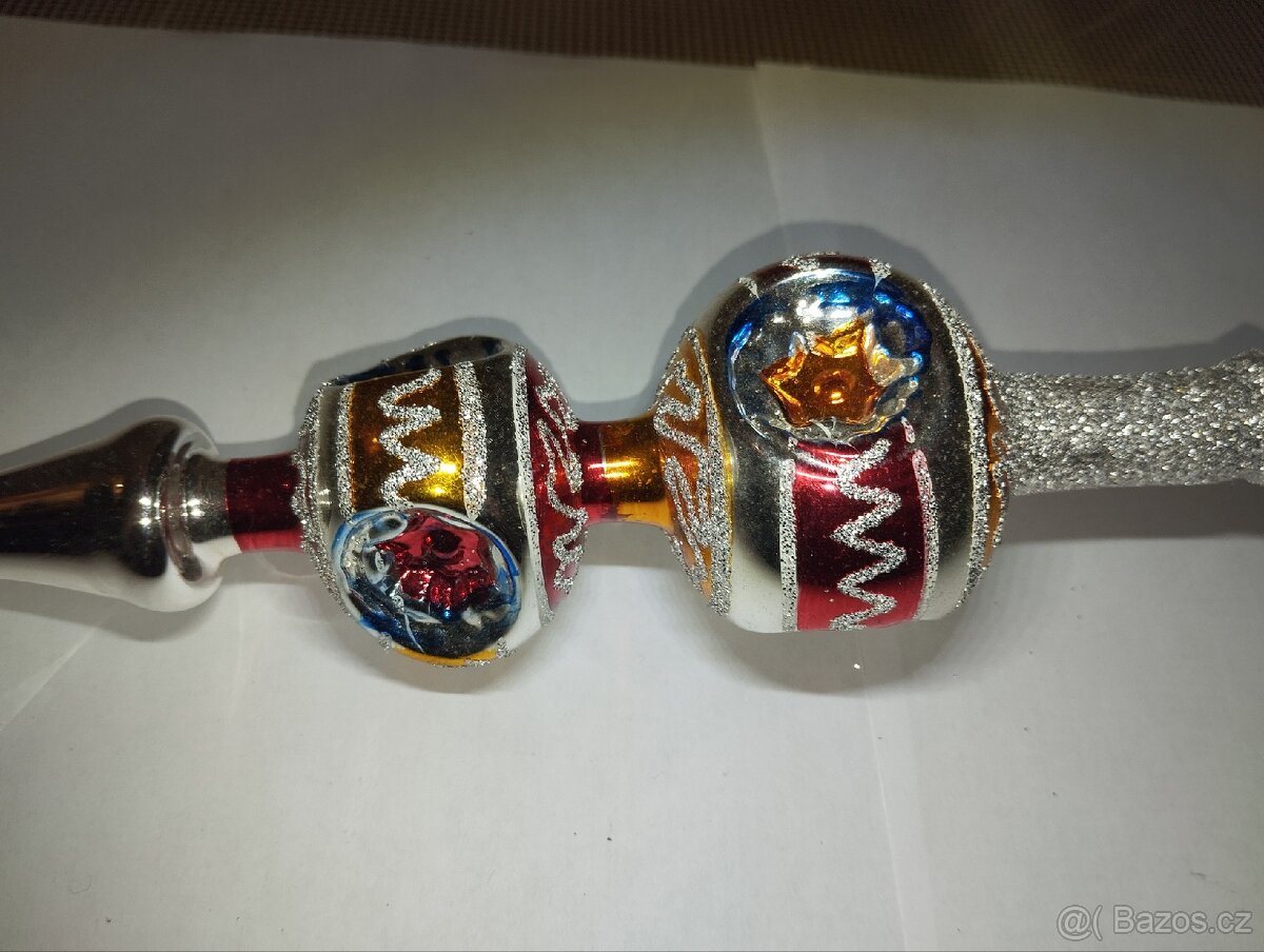 Krásná vánoční špička na stromeček - 3