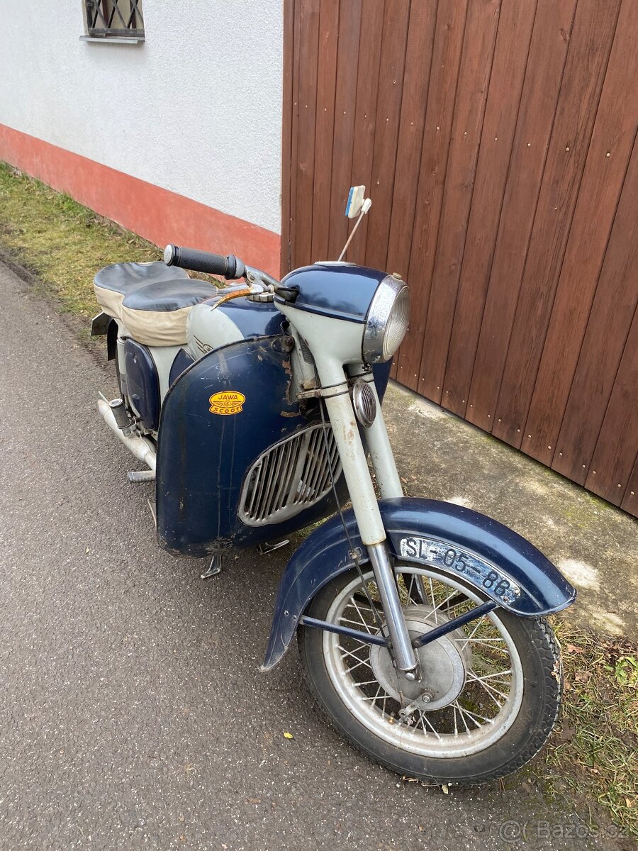 Jawa 250 Normandie kyvačka 353 SPZ - 3