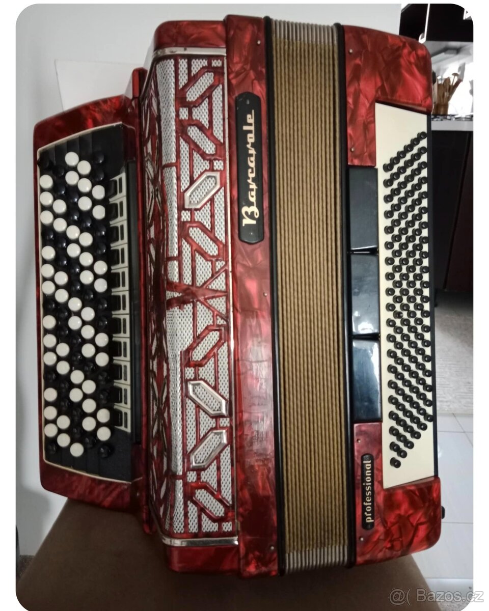 Tahací harmonika Barcarole profesionál - 3