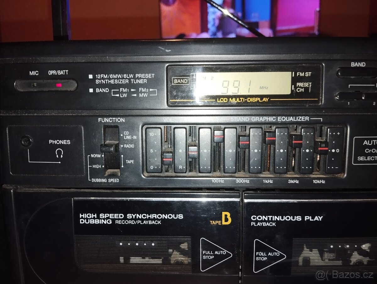 Radiomagnetofon Sanyo - 3