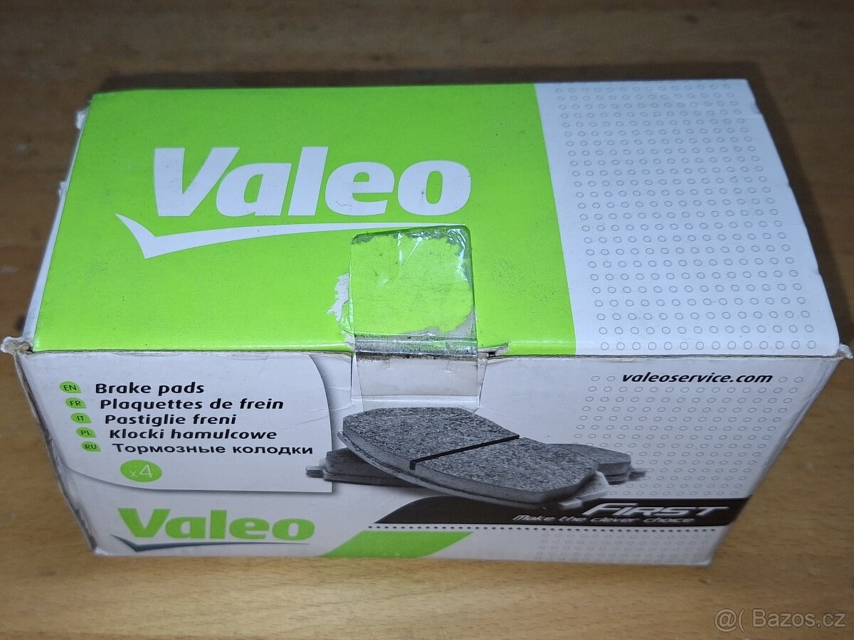 Sada brzdových destiček VALEO 301997 - 3