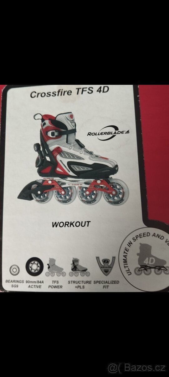 In- line brusle velikost 40...Nové - 3