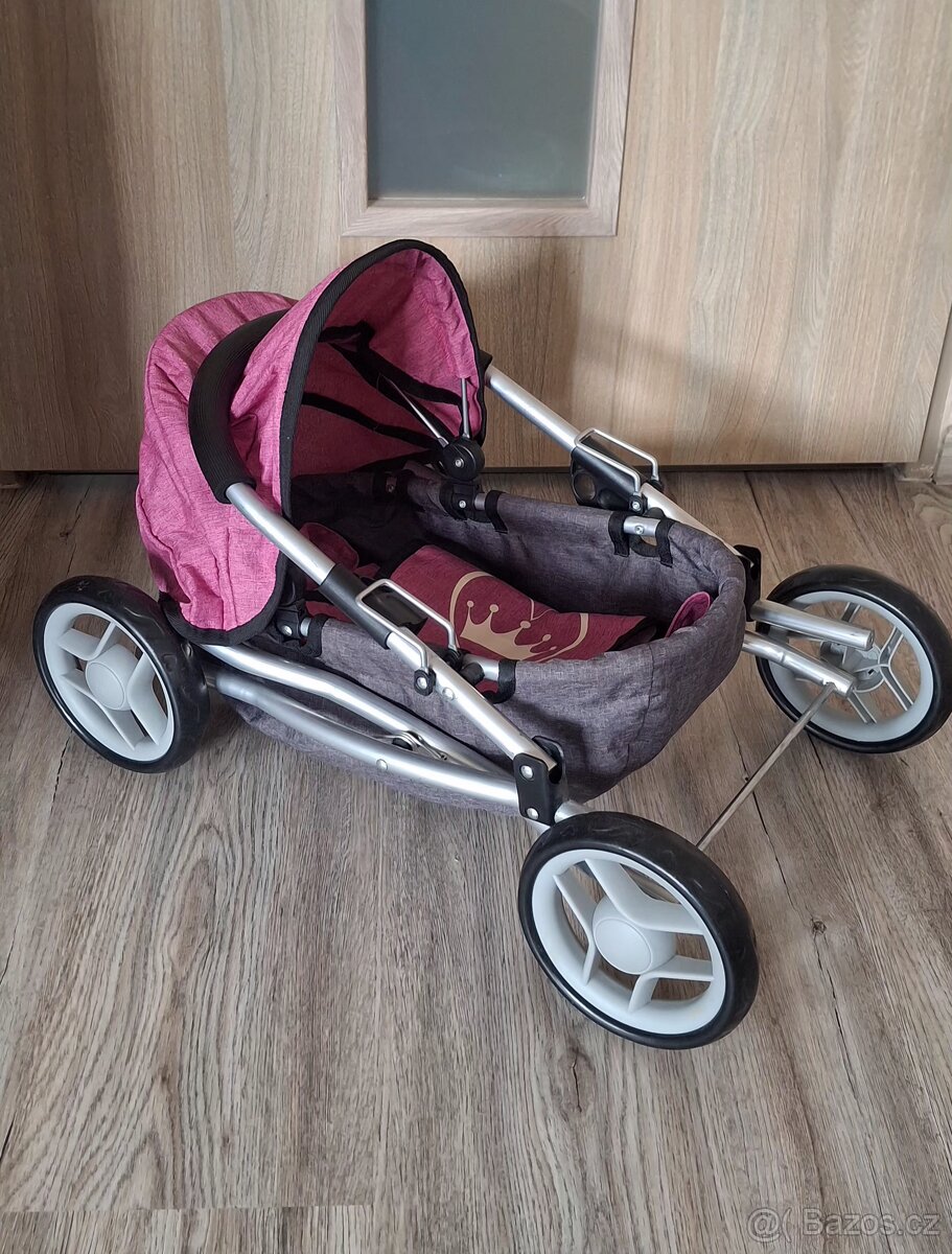 Kočárek Princess pro panenky - 3