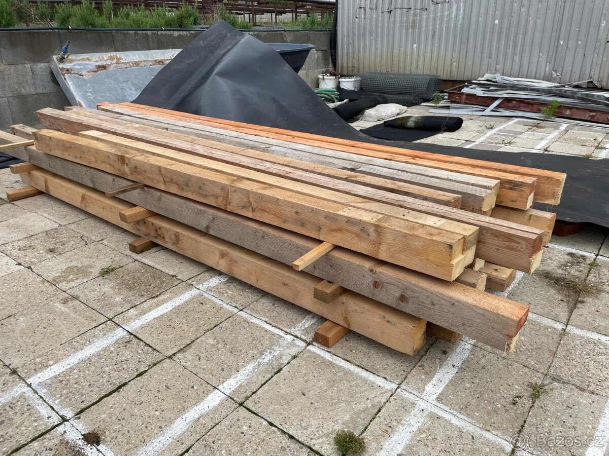 Smrkové hranoly 390x10x8 cm - 3