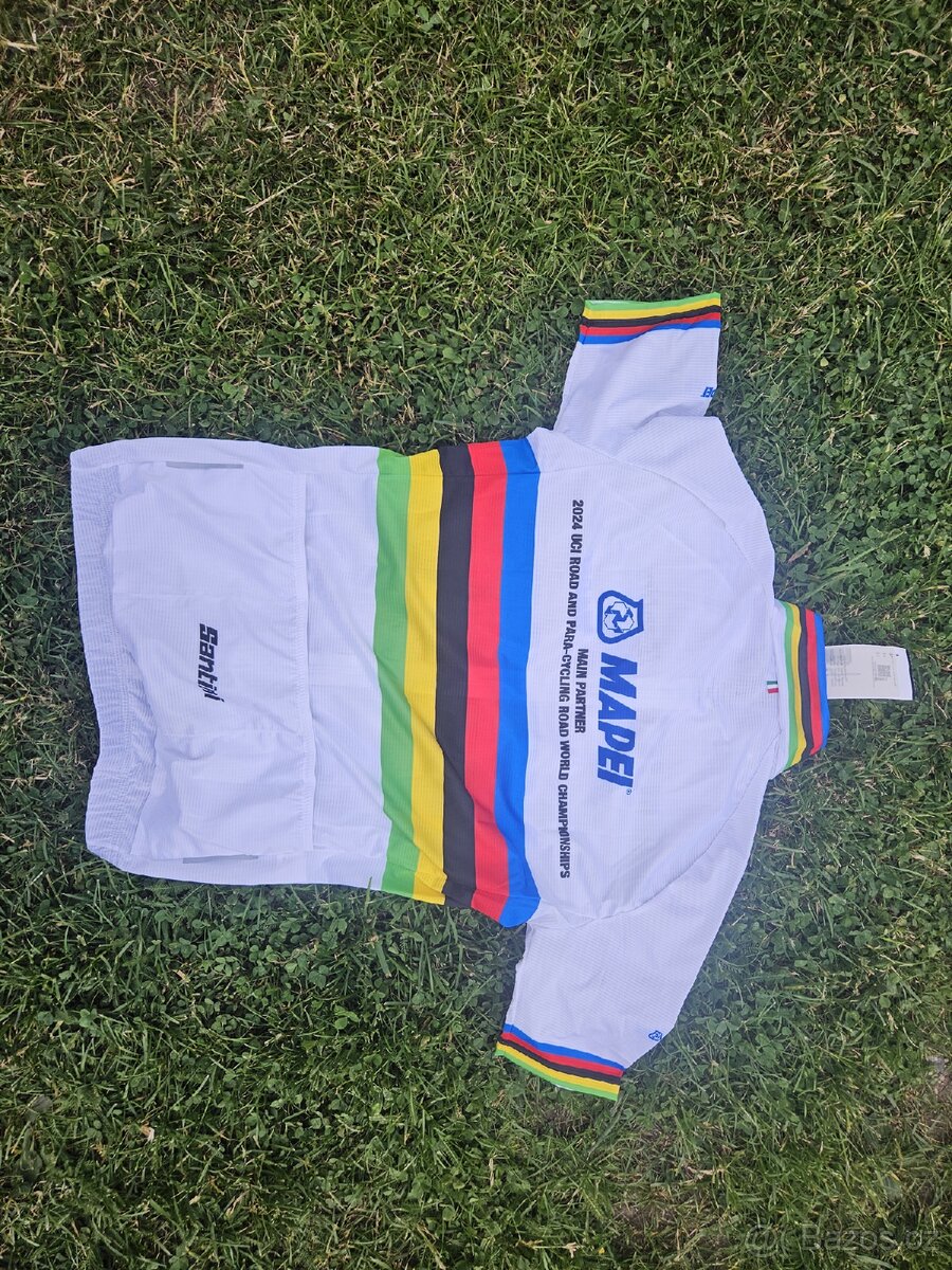 cyklistický dres UCI Santini Mapei - 3
