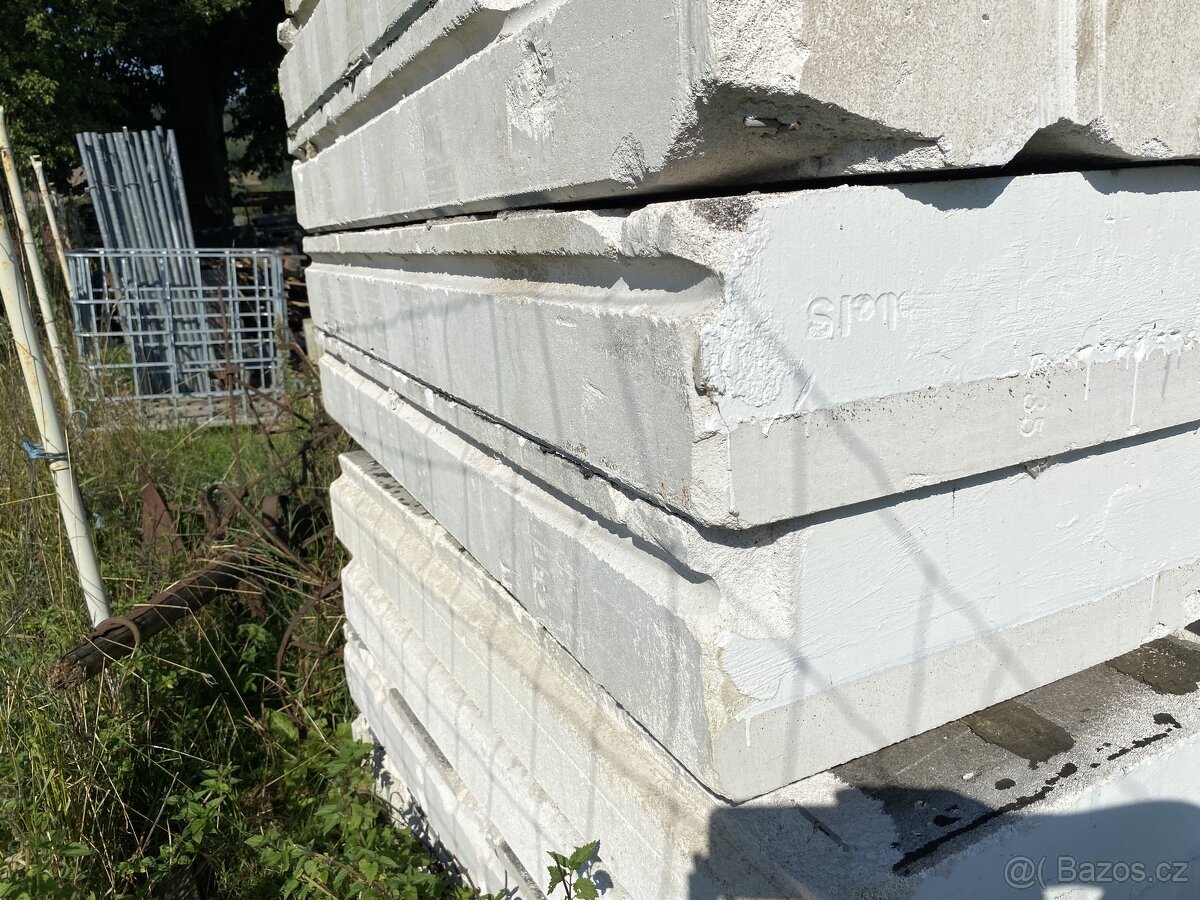 Ytong Xella,samonosne stropni panely 20 kusu,21,3 m2 - 3