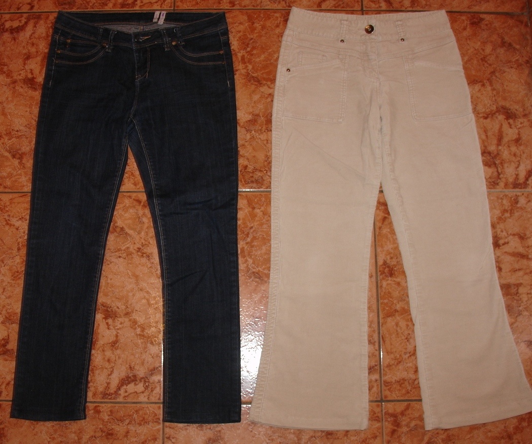 ++ 13x dívčí kalhoty a tepláky vel.158-164 - levně prodám ++ - 3