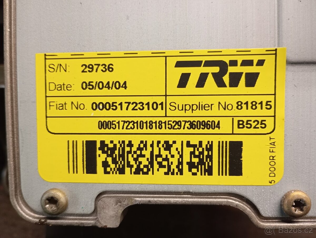 Fiat Stilo servořízení 00051723101 - 3