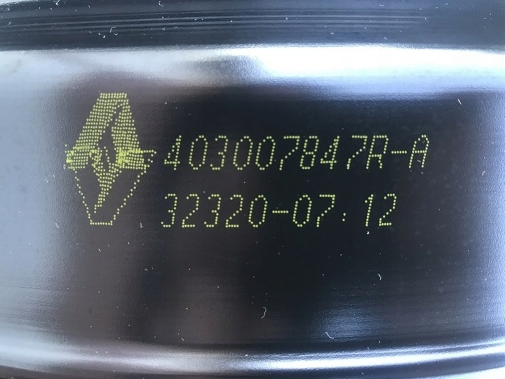 ocelový disk 4x100x60,1 ET40 Renault Dacina Nissan - 3