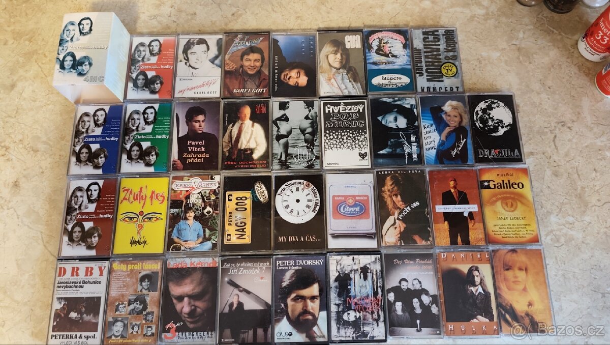 Mc kazety hudba a mluvené slovo - 3