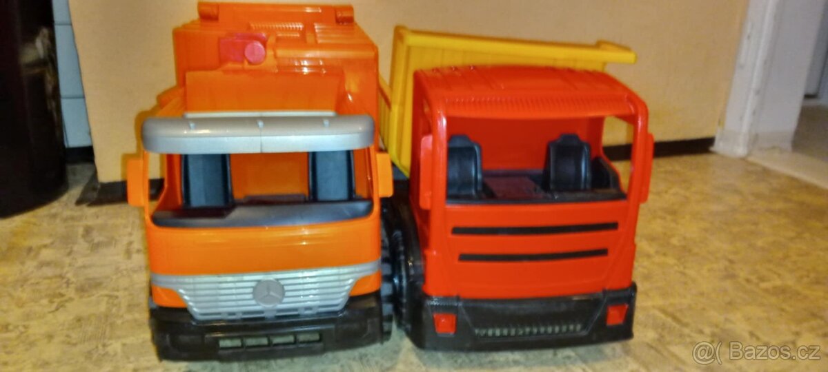 Auta pro děti, popeláři + náklaďák. - 3