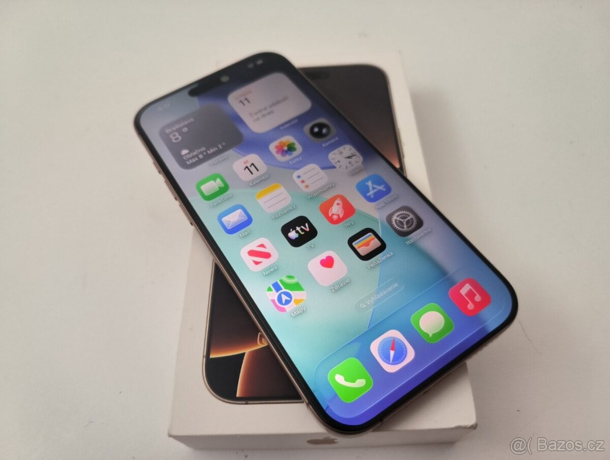 apple iphone 16 PRO MAX 256gb Desert Titanium / Batéria 91% - 3