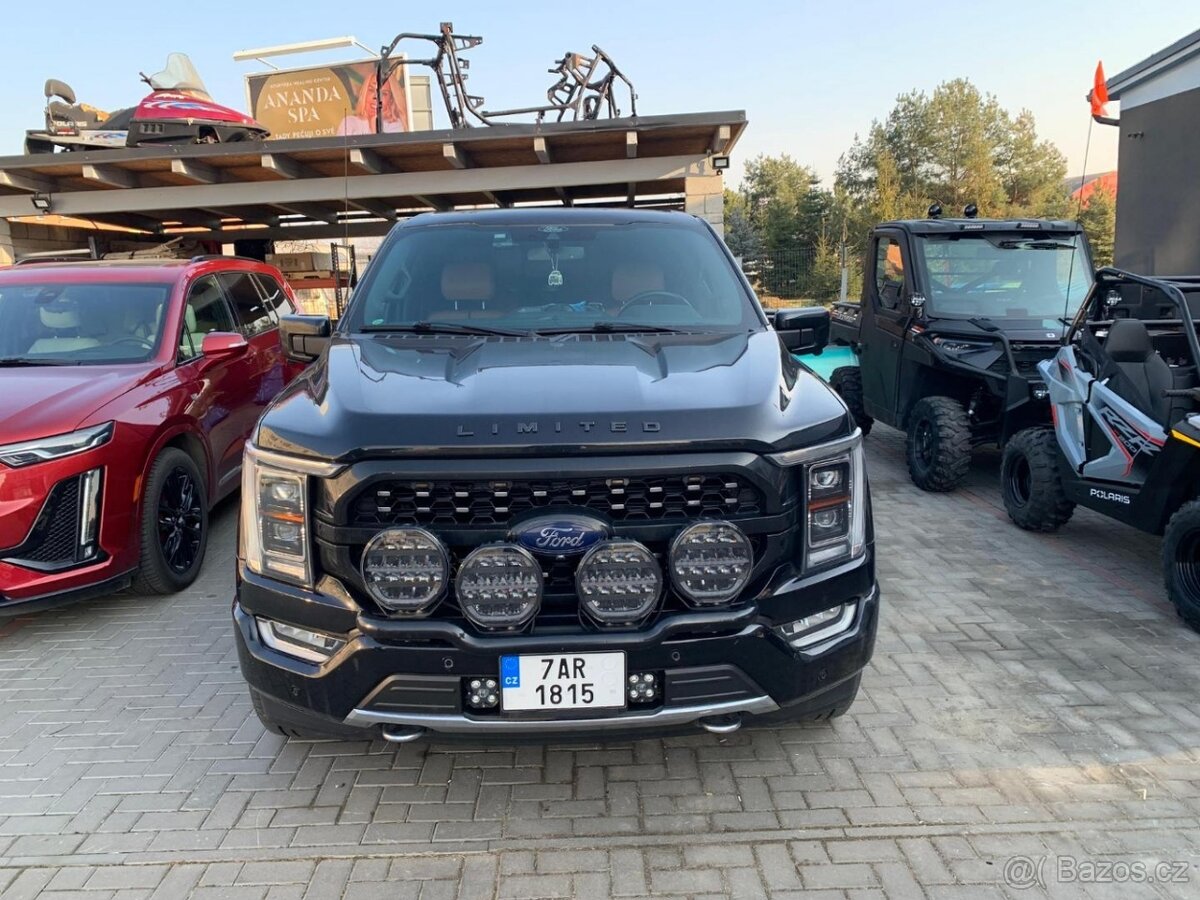 FORD F150 AWD . 5,0V8 , koupeno v ČR , PLATINUM /0256/