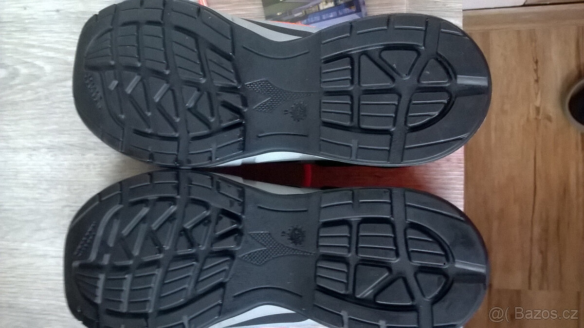 Pracovní boty oranžové - 3