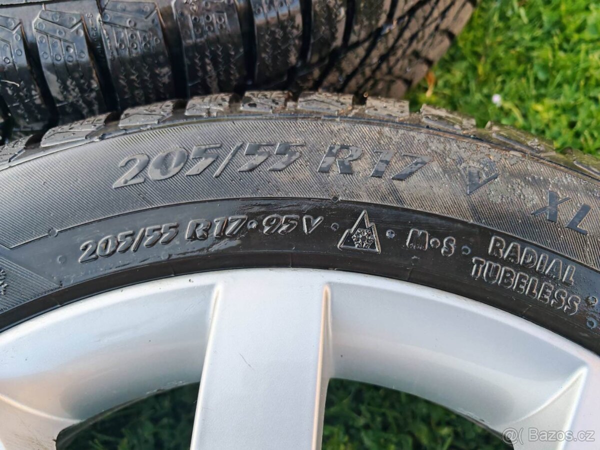 ALU kola CRYSTAL 17" OCTAVIA III 205/55/17 - 3