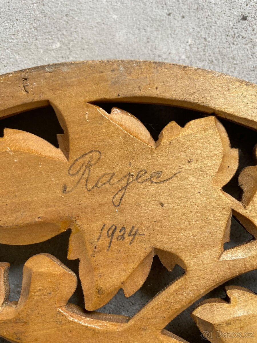 Dřevěný tác - 3