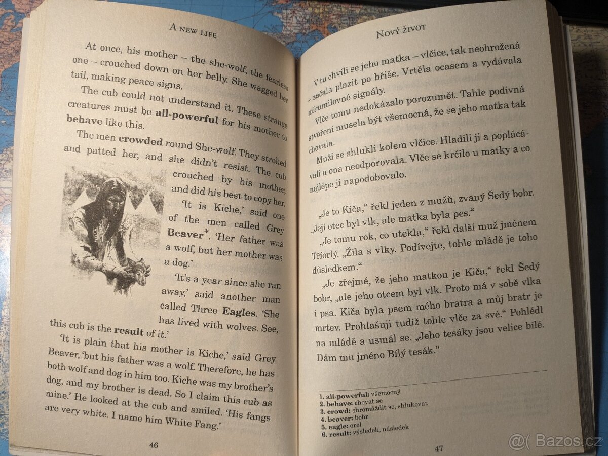 White Fang – dvoujazyčná kniha – úroveň A2–B1 - 3