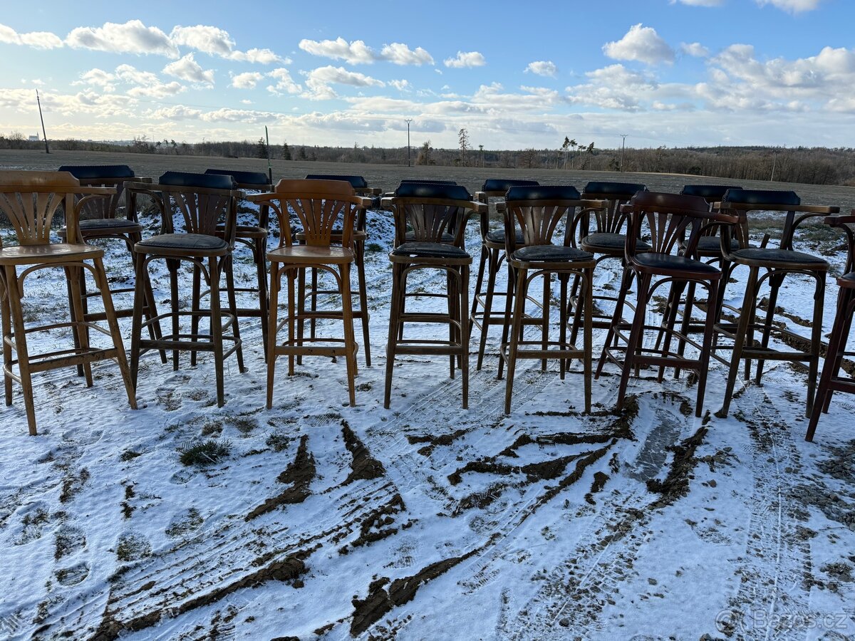 70ks barové židle Ton? - 3