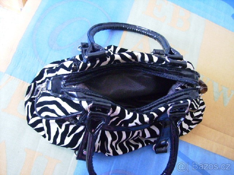 Kabelka vzor zebra - 3