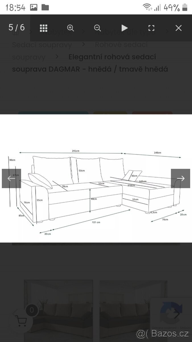 Rohová sdací souprva - 3