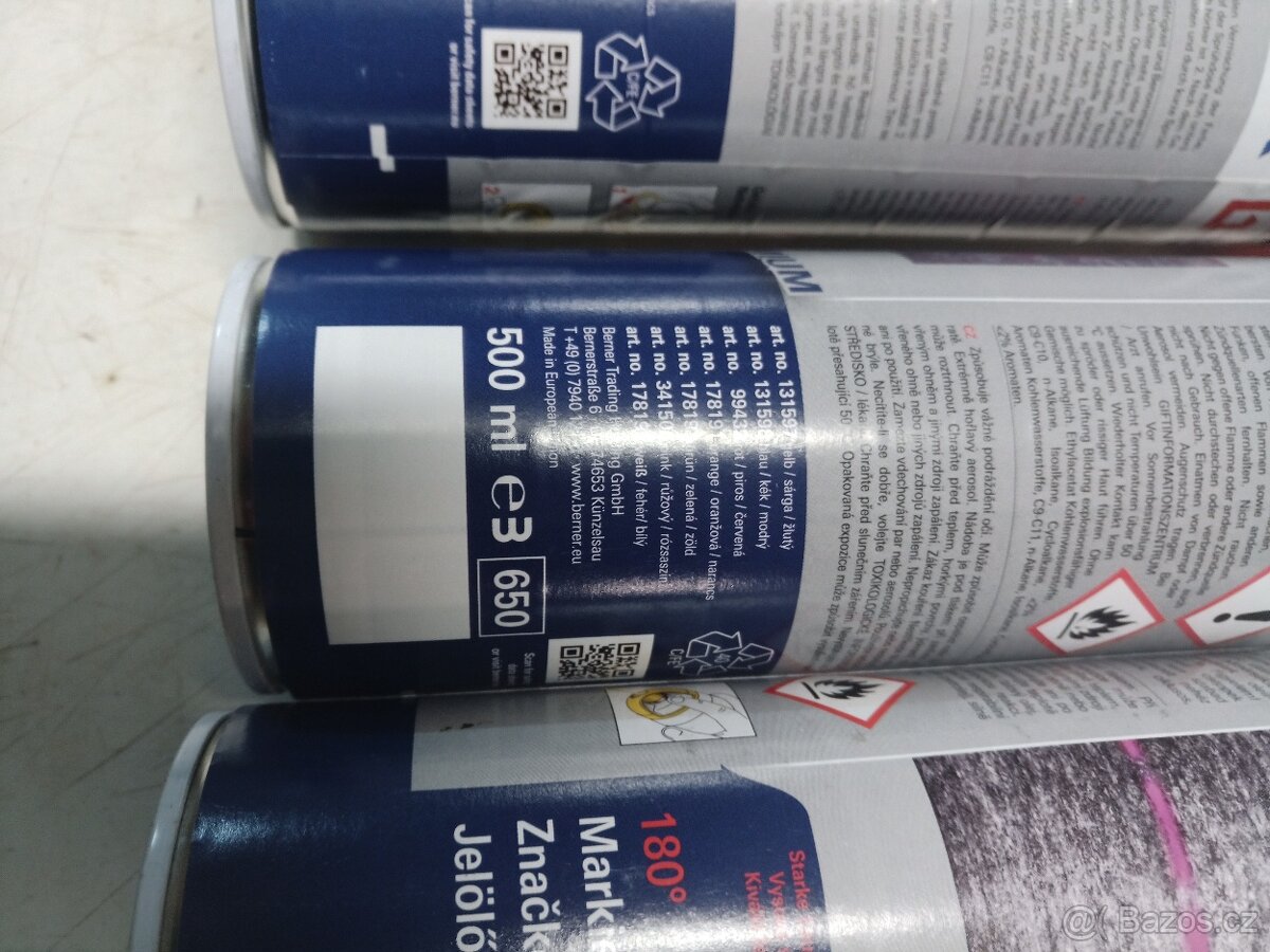 Značkovací, značící spreje BERNER - 3